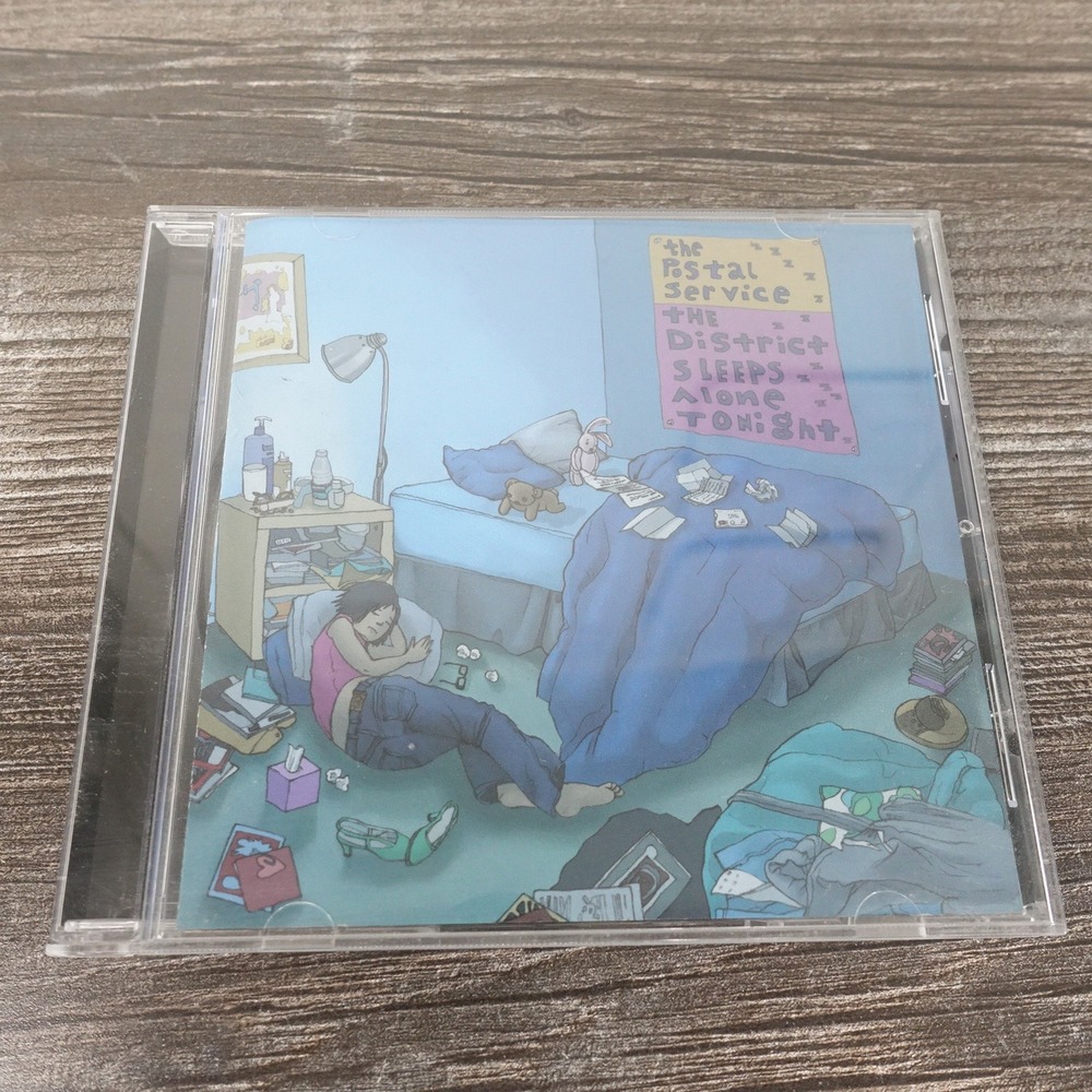 The Postal Service CD Single The District Sleeps Alone Tonight